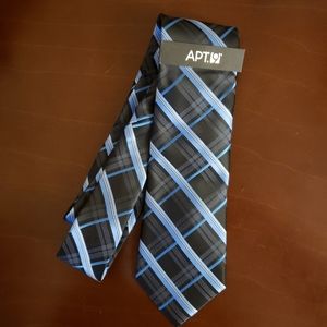 NWT Apt 9 Tie Black and Blue